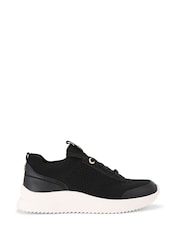 črna - KG Kurt Geiger Layla Knit na vezalke; z vezalkami črna športni copati - Slika 2 iz 5