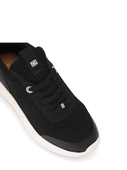 črna - KG Kurt Geiger Layla Knit na vezalke; z vezalkami črna športni copati - Slika 4 iz 5