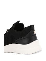 črna - KG Kurt Geiger Layla Knit na vezalke; z vezalkami črna športni copati - Slika 5 iz 5