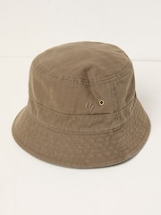 FatFace Stone Bucket 100% Cotton Hat - Image 1 of 2