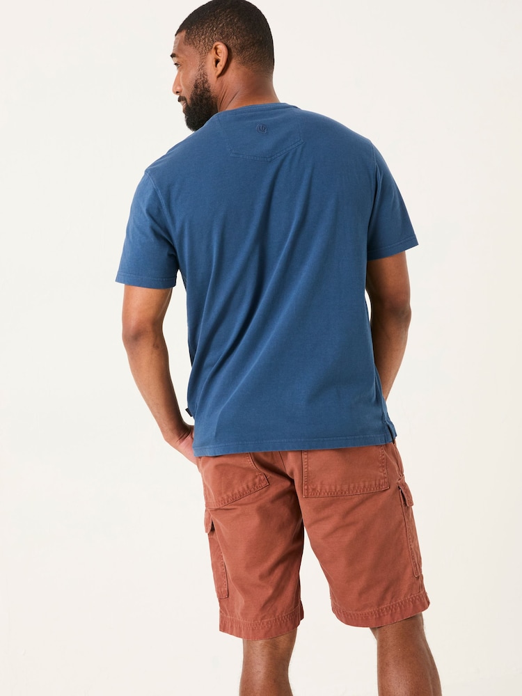 FatFace Cove French Navy Cove Pocket Tshirt - Image 2 of 5