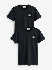 Vivienne Westwood Black T-Shirts 2 Pack - Image 1 of 9