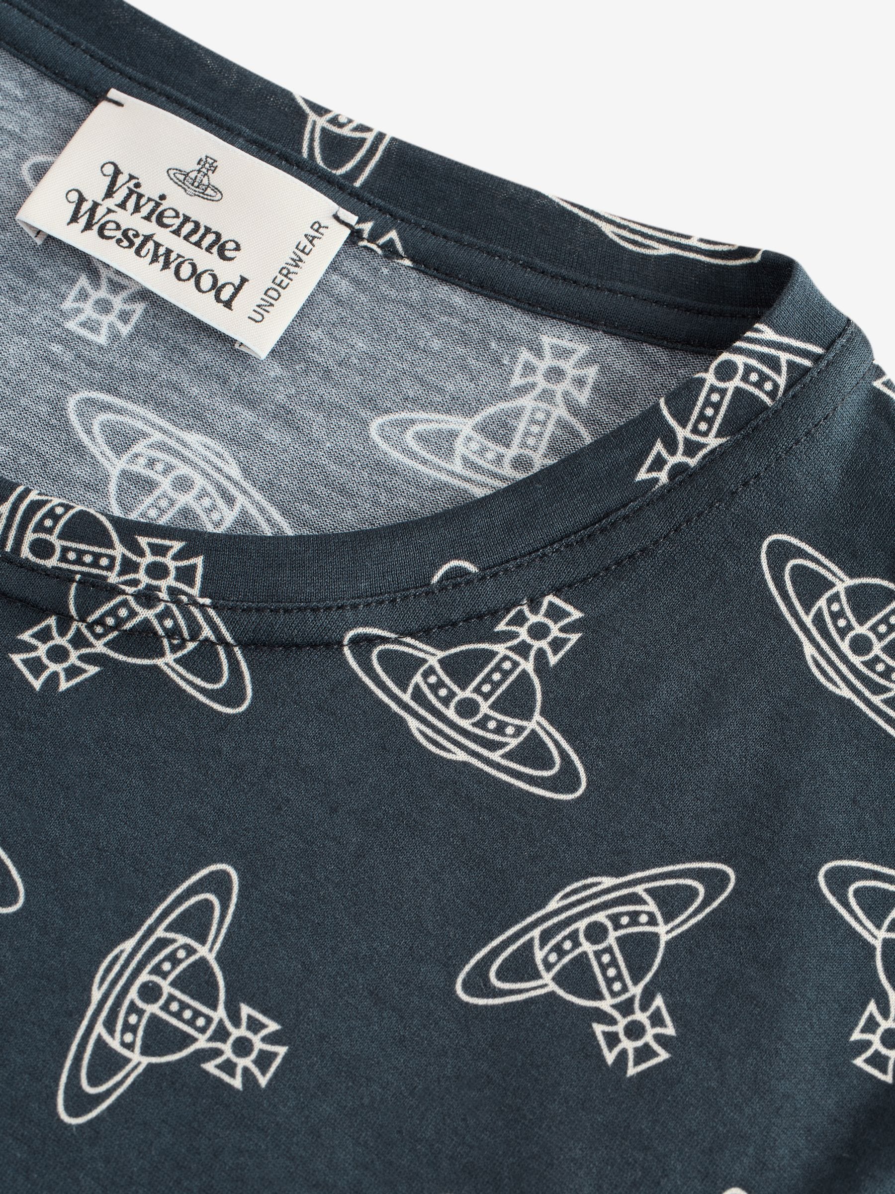 Buy Vivienne Westwood Black Vivienne Westwood Anglo Orb Print