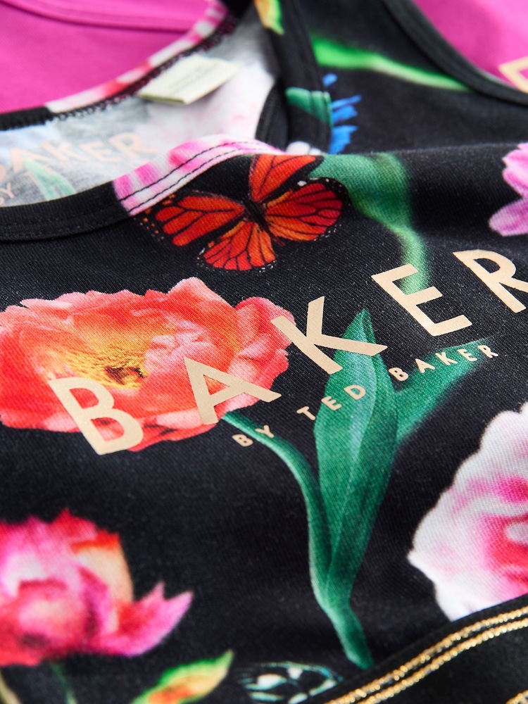 Baker by Ted Baker Crop Tops 3 Pack - Image 9 of 9 Baker by Ted Baker Crop Tops 3 Pack - Image 9 of 9