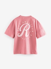 Reebok Oversized Girls 100% Cotton Graphic T-Shirt - Image 2 of 4