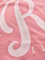 Reebok Oversized Girls 100% Cotton Graphic T-Shirt - Image 4 of 4