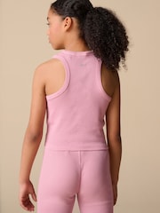 Reebok Girls Multi Ribbed Vests 2 Pack - Image 9 of 18
