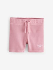 Reebok Girls Multicolour Ribbed Cycling Shorts 2 Pack - Image 4 of 7