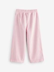 Reebok Girls Washed Pink 100% Cotton Wide Leg Joggers - Image 10 of 13
