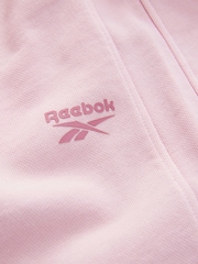 Reebok Girls Washed Pink 100% Cotton Wide Leg Joggers - Image 12 of 13