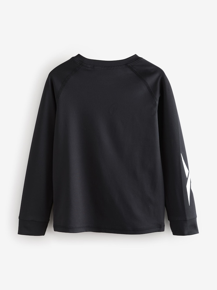 Reebok Boys Base Layer Long Sleeve T-Shirt - Image 7 of 7