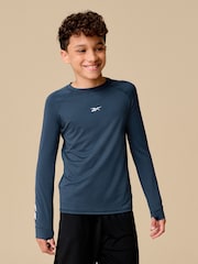 Reebok Boys Base Layer Long Sleeve T-Shirt - Image 1 of 9