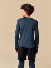 Reebok Boys Base Layer Long Sleeve T-Shirt - Image 3 of 9