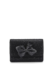 Черный - Carvela Regal бант наплечная сумка - Image 1 of 5