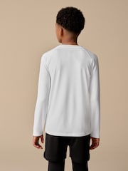Reebok Boys Base Layer Long Sleeve T-Shirt - Image 5 of 10