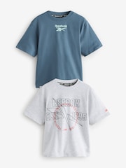Reebok Oversized Boys Graphic T-Shirts 2 Pack - Image 1 of 8