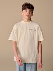 Reebok Boys Oversized 100% Cotton Graphic T-Shirt - Image 1 of 8