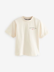 Reebok Boys Oversized 100% Cotton Graphic T-Shirt - Image 8 of 8