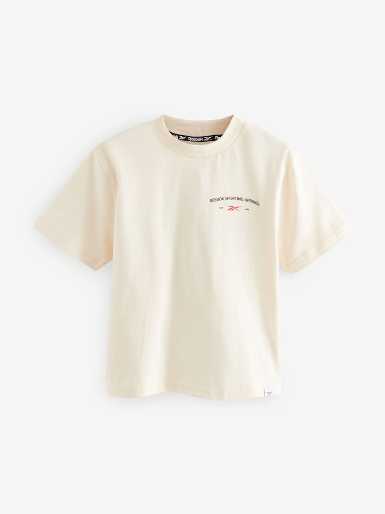 Reebok Boys Oversized 100% Cotton Graphic T-Shirt - Image 8 of 8