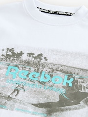 Reebok Boys Oversized 100% Cotton Graphic T-Shirt - Image 9 of 11