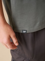 Reebok Boys Oversized 100% Cotton Graphic T-Shirt - Image 6 of 11