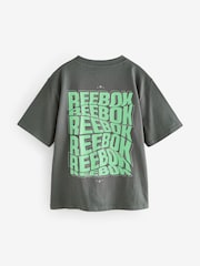 Reebok Boys Oversized 100% Cotton Graphic T-Shirt - Image 8 of 11