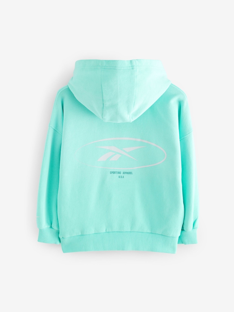 Reebok Oversized Boys Graphic 100% Cotton Hoodie - Image 2 of 4