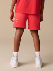 Reebok Boys Red Graphic 100% Cotton T-Shirt and Shorts Set - Image 4 of 15