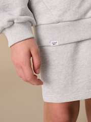 Reebok Boys Grey Graphic 100% Cotton Hoodie and Shorts Set - Image 10 of 17
