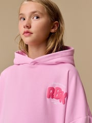 Reebok Oversized Girls Graphic Hoodie - Image 3 of 9