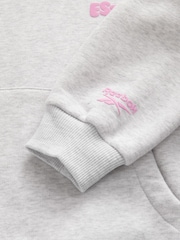 Reebok Oversized Girls Graphic Hoodie - Image 10 of 10