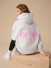 Reebok Oversized Girls Graphic Hoodie - Image 4 of 10