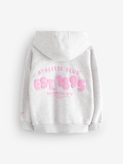 Reebok Oversized Girls Graphic Hoodie - Image 8 of 10