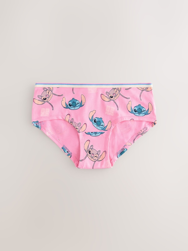 Rose/Bleu - Lot de 5 Lilo and Stitch Hipsters (2-16ans) - Image 5 of 9