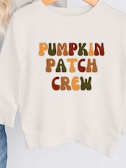 Koko Blossom Halloween Pumpkin Patch Crew Sweatshirt - Image 3 of 4