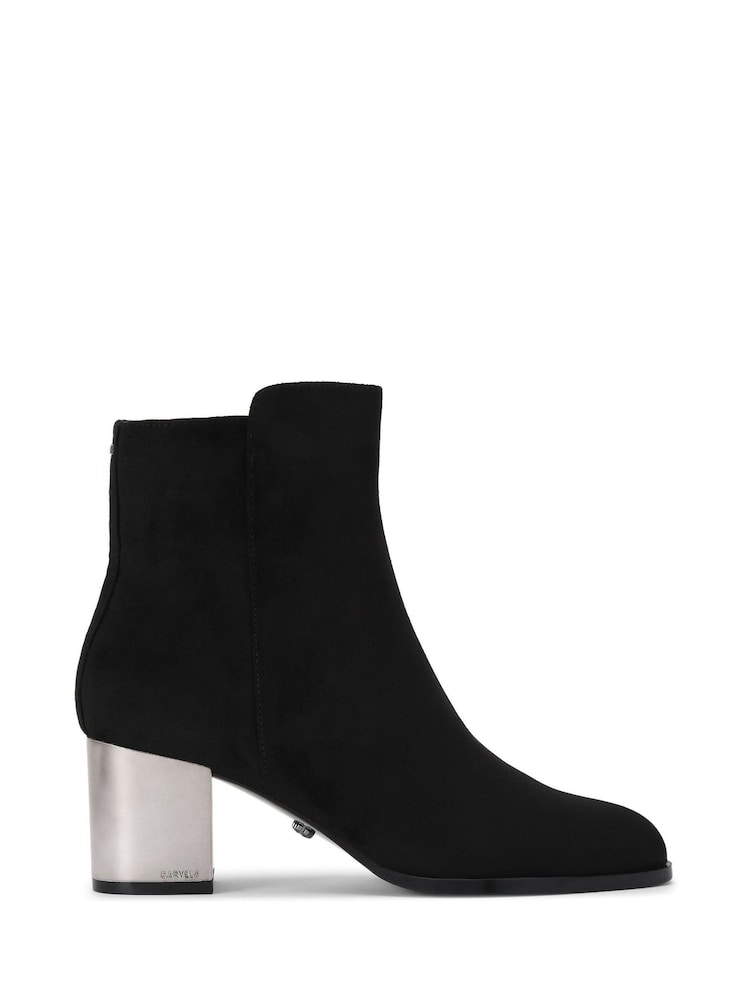 Carvela Royale Ankle Black Boots - Image 2 of 5 Carvela Royale Ankle Black Boots - Image 2 of 5