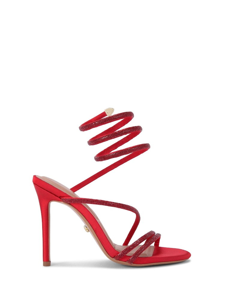 Carvela Красная спираль 105 сандалии - Image 2 of 5