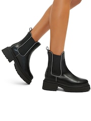 Carvela Collide Chelsea Black Boots - Image 1 of 5