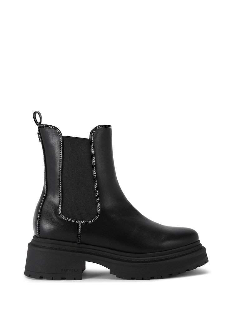 Carvela Collide Chelsea Black Boots - Image 2 of 5
