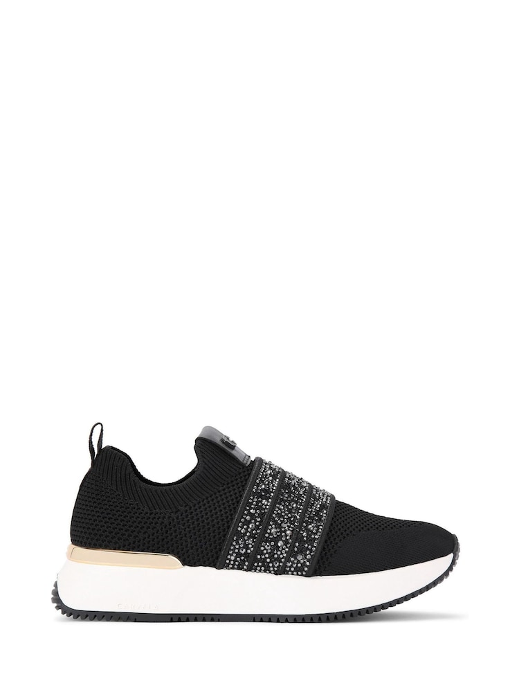 Carvela Flare Sparkle Trainers - Image 2 of 5