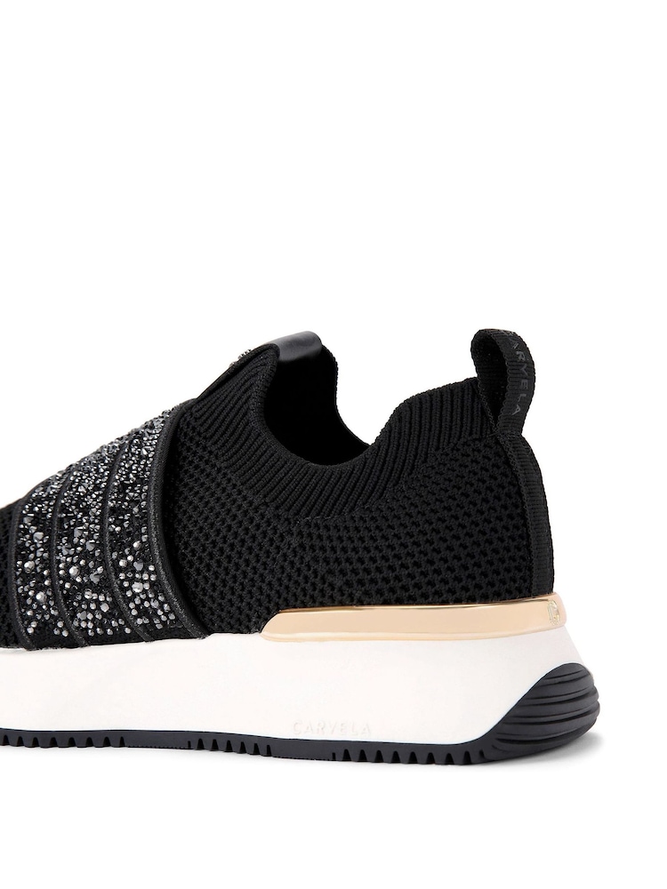 Carvela Flare Sparkle Trainers - Image 5 of 5