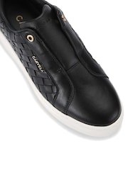 Carvela Connected Laceless Weave Black Trainers - Image 4 of 5