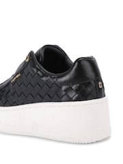 Carvela Connected Laceless Weave Black Trainers - Image 5 of 5