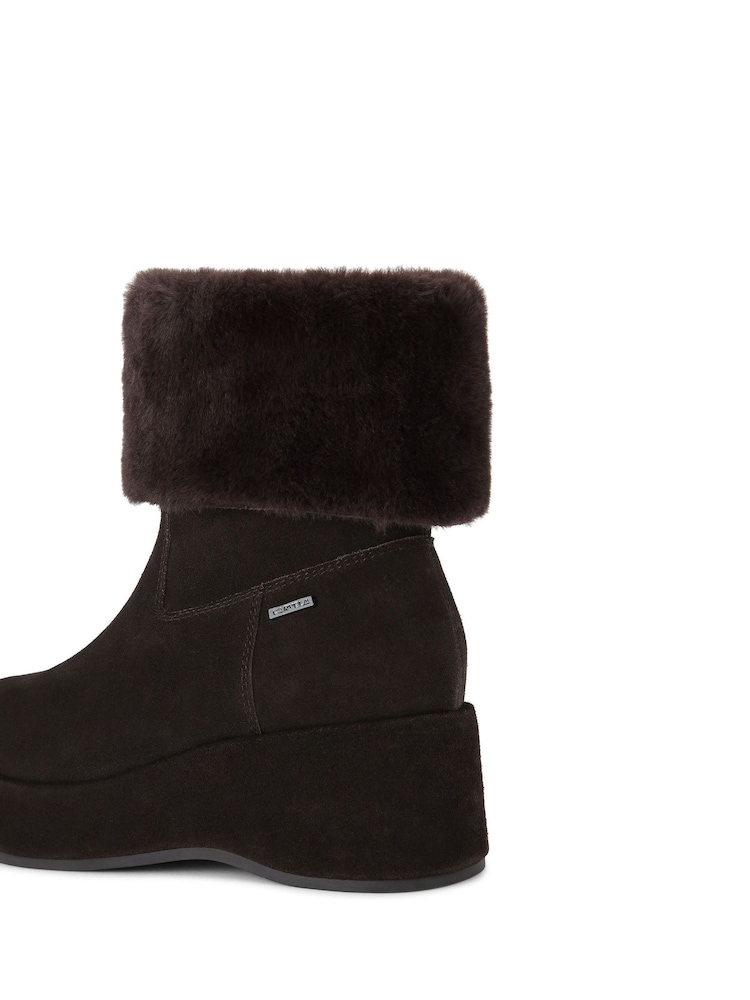 Carvela Apres Faux Fur Boots - Image 6 of 6