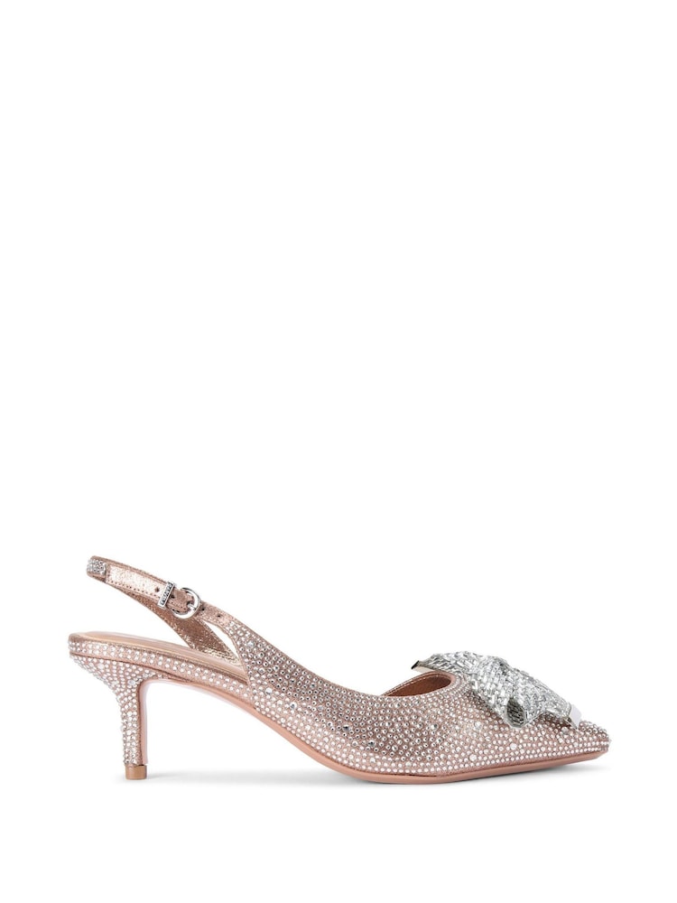 Carvela Regal Bow 2 Slingback Shoes - Image 2 of 5