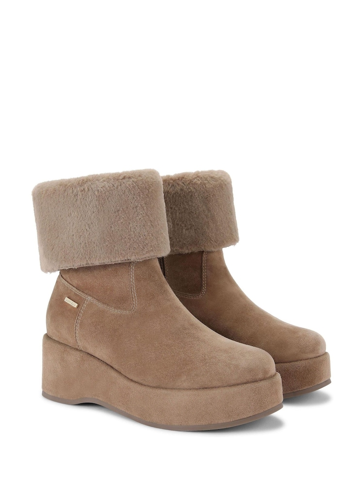 Carvela Apres Faux Fur Boots - Image 6 of 6