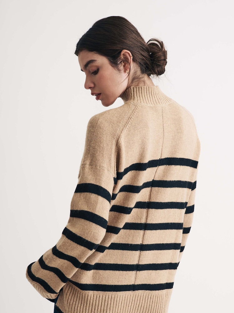 Nobodys Child Cream Grown On Neck Longline Jumper - Image 2 of 4