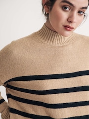 Nobodys Child Cream Grown On Neck Longline Jumper - Image 4 of 4