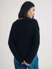 Jopica z V-izrezom in gumbi Nobodys Child Nobodys Child Relaxed 4 Button - Slika 2 iz 4