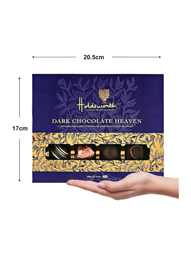 Holdsworth Dark Chocolate Heaven Gift Box 160g - Image 4 of 4 Holdsworth Dark Chocolate Heaven Gift Box 160g - Image 4 of 4